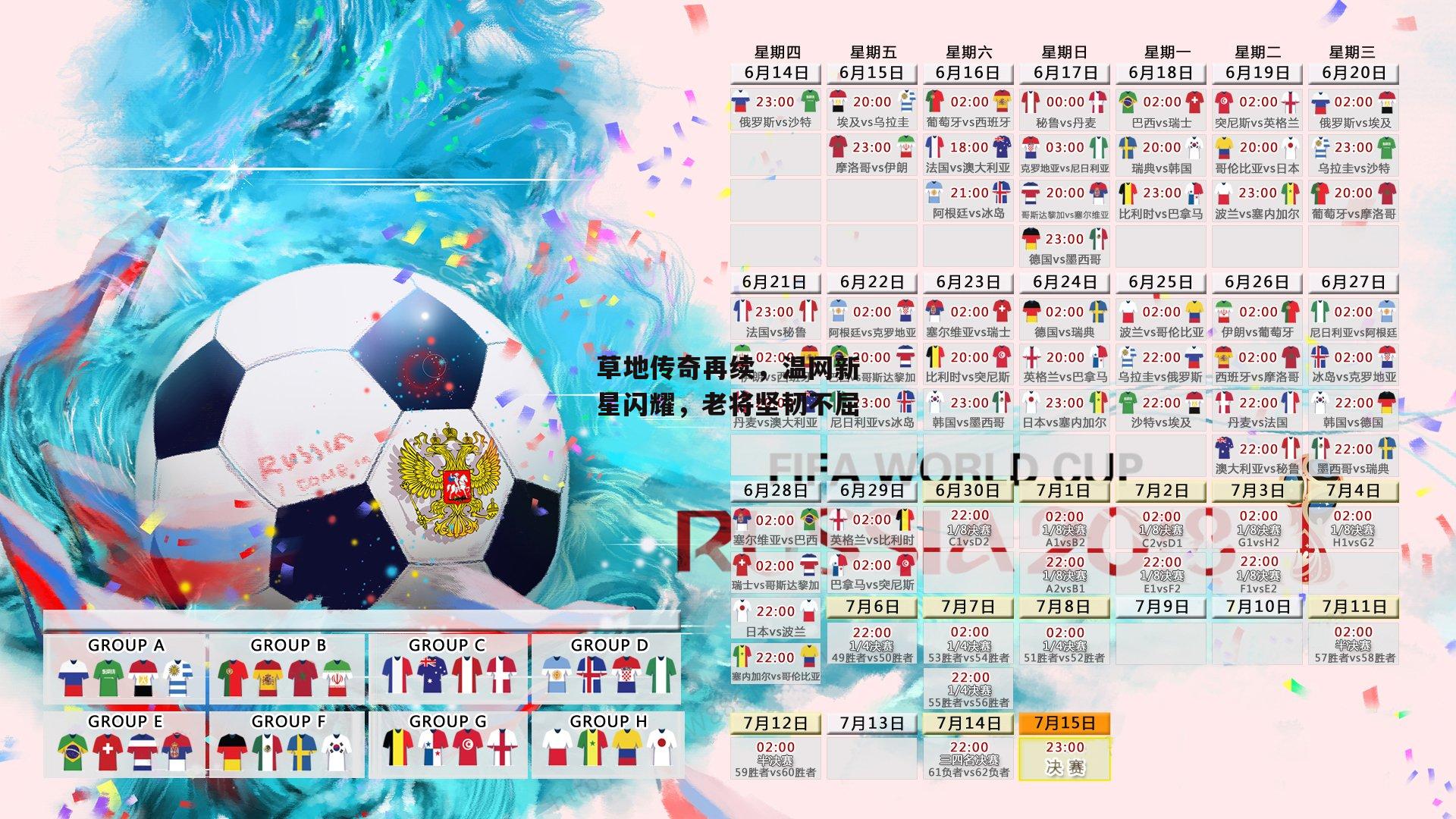 草地传奇再续，温网新星闪耀，老将坚韧不屈